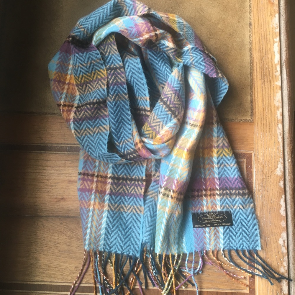 100% Cashmere Scarf Made in Germany